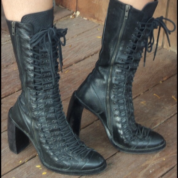 🚨ISO Ann Demeulemeester TALON Boot & TAN SANDAL - Picture 6 of 7